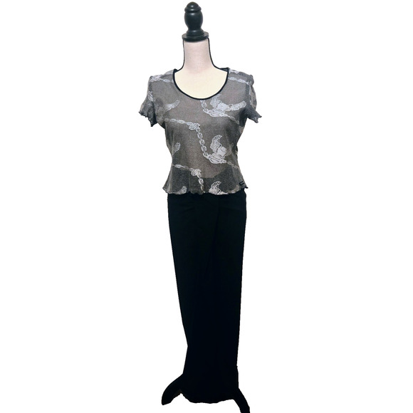 Harley-Davidson women's Crop mesh top with logo L casual - Picture 16 of 16